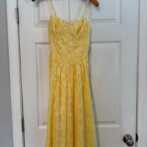 Jessica Simpson Yellow Dress